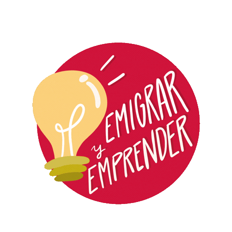 Emyem Sticker by Emigrar y Emprender