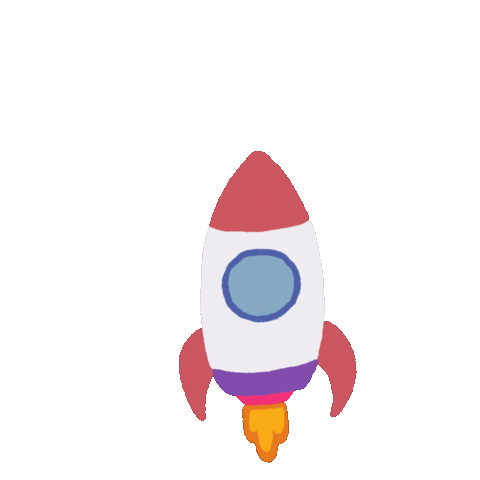 Space Rocket Sticker For Ios Android Giphy