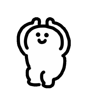 Jump Smile Sticker by kupaberu