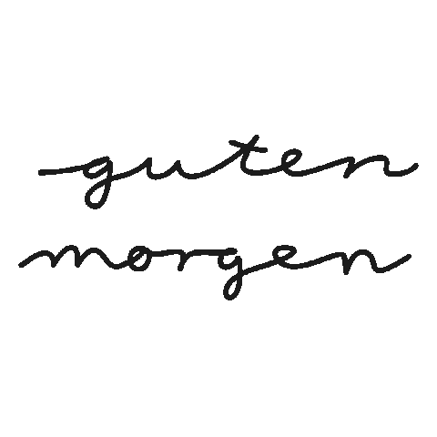 Guten Morgen Sticker