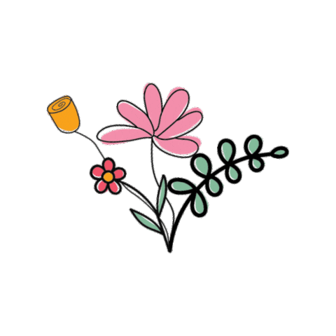 Flowers Flowerbouquet Sticker by Anderbery Acres