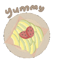 Food Eating Sticker