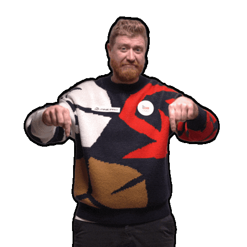 Tam Dole Sticker by Český olympijský tým