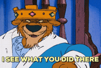 I see what you did there GIF