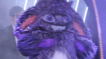 Gremlin Pounds Chest GIF by The Masked Singer