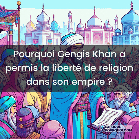 Gengis Khan GIF by ExpliquePourquoi.com
