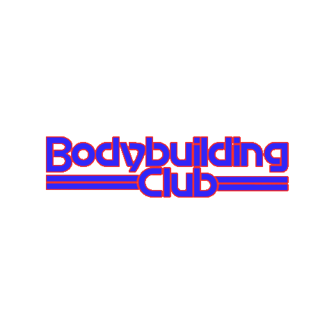 Bodybuilding Club Sticker