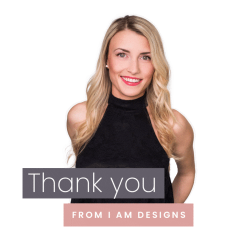 I AM Designs Sticker