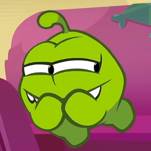 Giggling Laughing GIF by Om Nom
