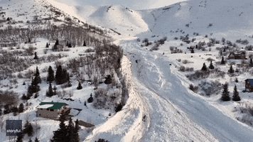 Snow Storm GIF by Storyful