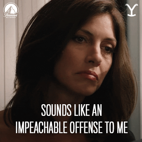 Impeach Paramount Network GIF by Yellowstone