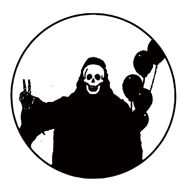 The Funeral Party Sticker