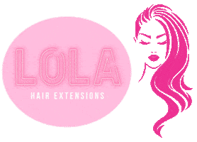 Lola Hair Extensions Sticker
