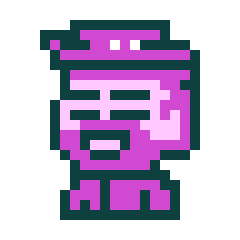 Pixel Magic Sticker