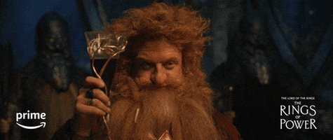 Lord Of The Rings Cheers GIF by Amazon Prime Video