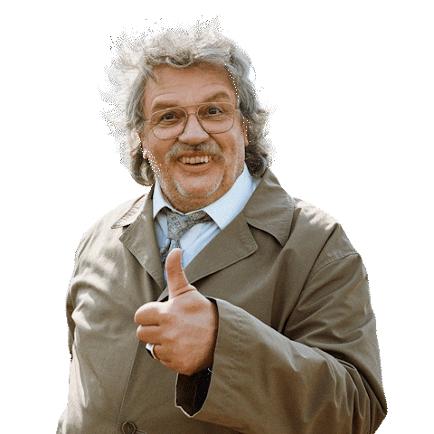 Hape Kerkeling Daumen Hoch Sticker by Horst Schlämmer sucht das Glück