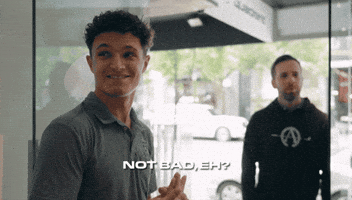Not Bad Formula 1 GIF by Quadrant