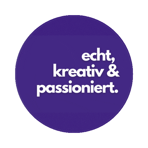 Ekp Sticker by Echt, kreativ & passioniert