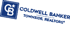 Go Blue Real Estate Sticker by Coldwell Banker Townside, REALTORS®