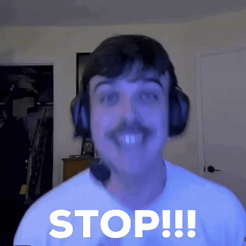 Stop It GIF