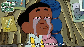 Craig Of The Creek Crying GIF by Cartoon Network