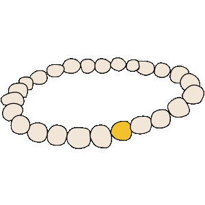 Pearls Sticker by Studio Kroewe