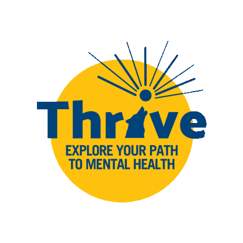 Thrive Sticker by Lakehead University Campus Rec