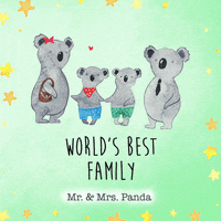 Family Time GIF by Mr. & Mrs. Panda