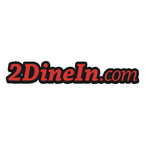 2DineIn.com Sticker
