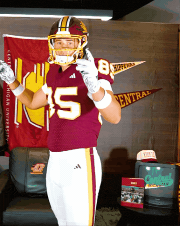 Peters Cmu GIF by Central Michigan Football