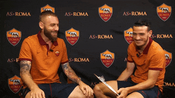 De Rossi Lol GIF by AS Roma