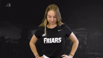 Heads Up Tennis GIF by Providence Friars
