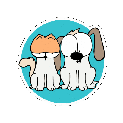 Guau&Cat Sticker