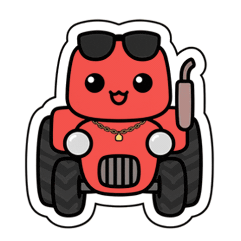 Tractor Sticker