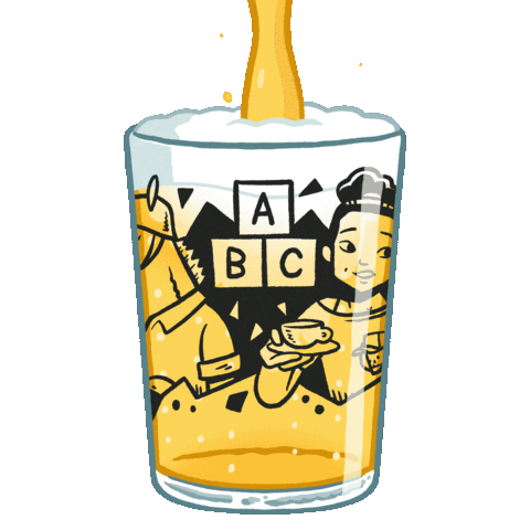 Beer Abc Sticker by Alphabet Brewing Company