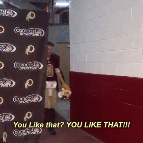 nyolls #kirk cousins #you like that GIF
