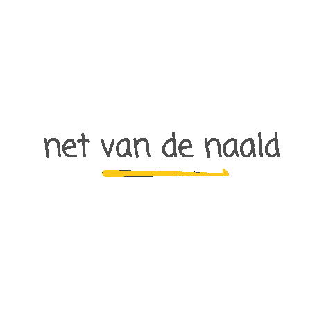 Handgemaakt Sticker by Cora - Knit knacks