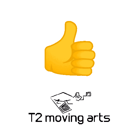 T2 Moving Arts Sticker