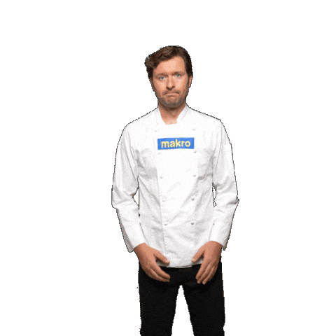 Sorry Chef Sticker by Makro España