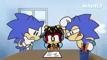 Sonic The Hedgehog Idk GIF by Mashed