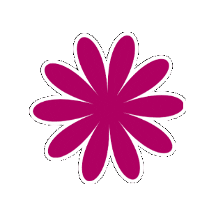 Pink Flower Sticker by Girl Scouts of Eastern Iowa and Western Illinois