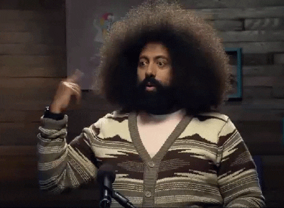  reactions crazy loco reggie watts cuckoo GIF