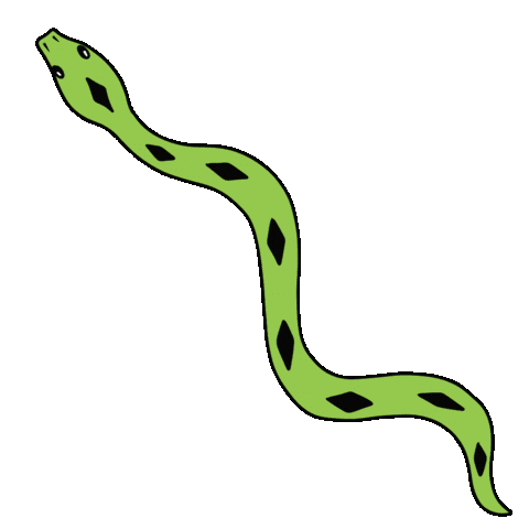 Rainbow Snake Sticker by Nico