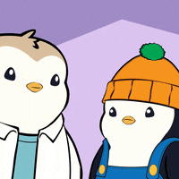 Scared Flipping Out GIF by Pudgy Penguins