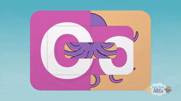 #supersimplelearning #supersimpleabcs #octopus #o #puzzle GIF by Super Simple