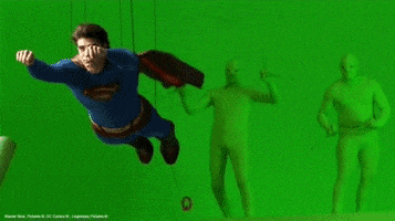 Behind The Scenes Superman GIF