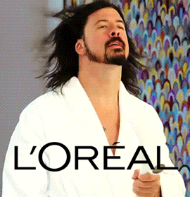 Loreal Dave Grohl creative content marketing campaigns