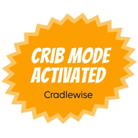 Cradlewisesmartcrib Sticker by Cradlewise