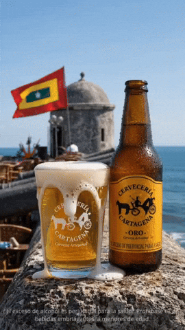 Cerveza Calor GIF by CERVECERIA CARTAGENA