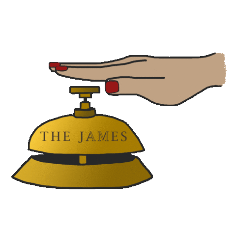 Hotel The James Sticker